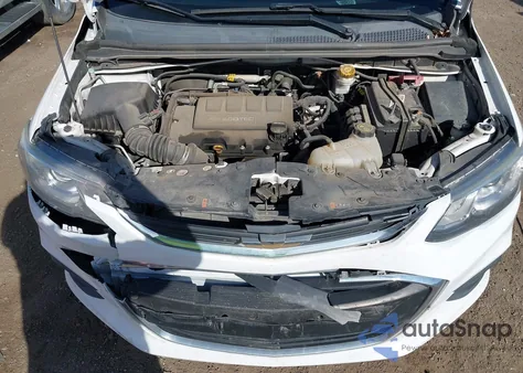 2017 Chevrolet Sonic Lt Auto из США, поврежденный, VIN 1G1JD5SBXH4178144